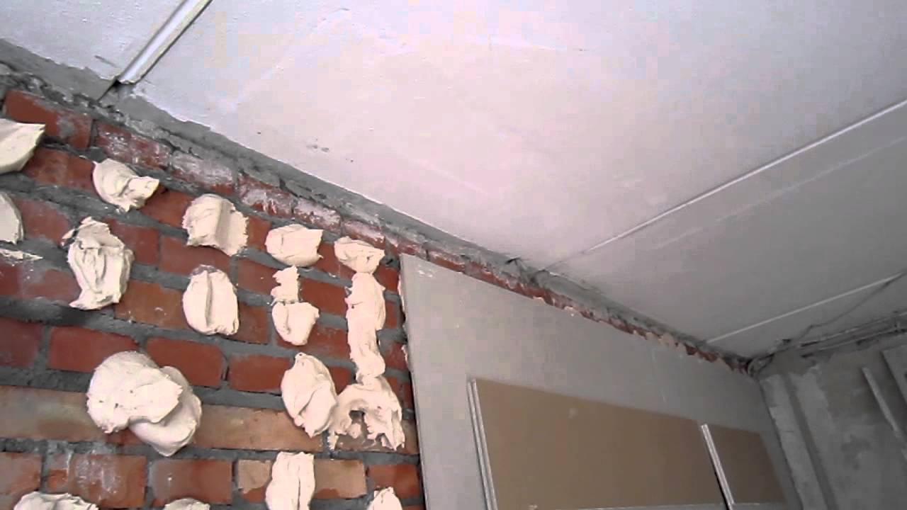 Выравнивание стен гипсокартоном своими руками по фото и видео