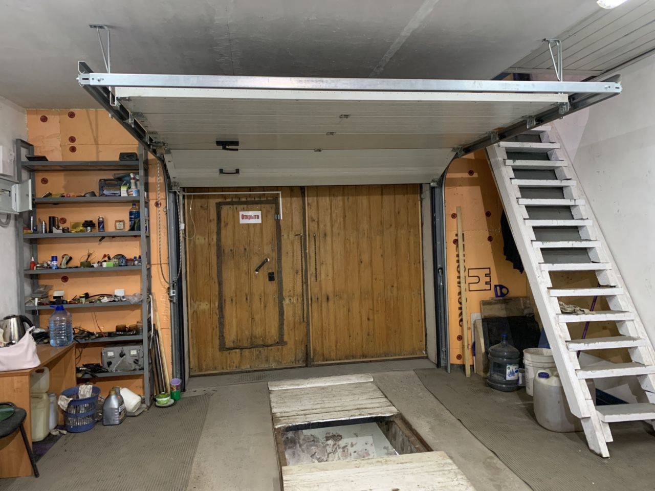 Двухэтажный гараж своими руками