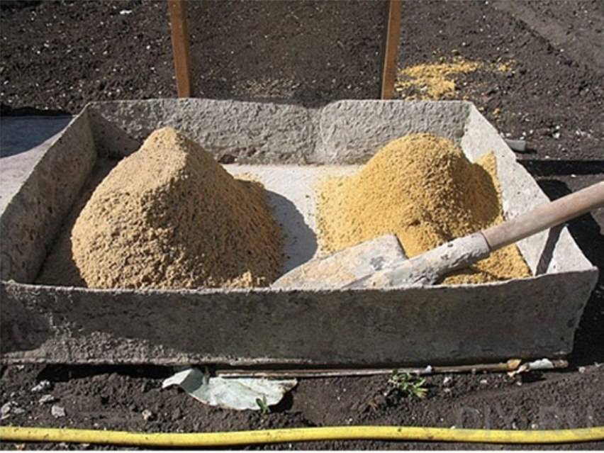 Какой песок нужен для фундамента