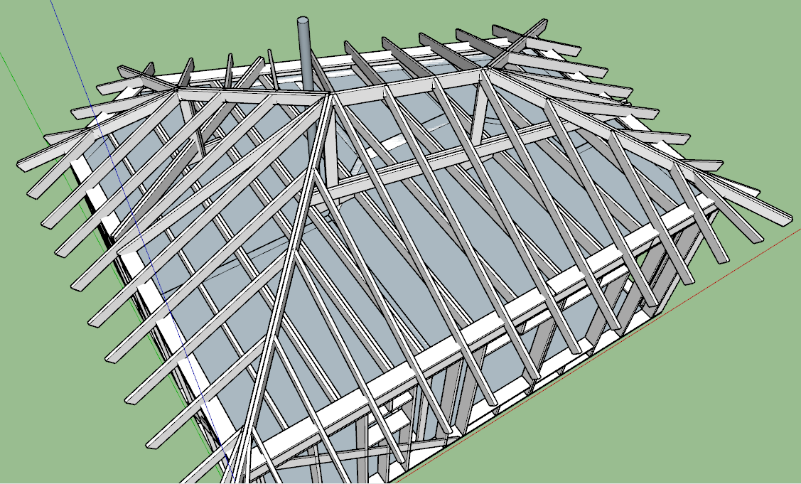 Стропильная система вальмовой крыши: калькулятор стропильной системы вальмовой крыши
