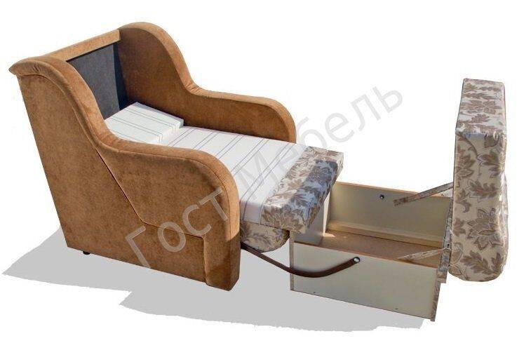Раскладное кресло-кровать: критерии выбора модели и материала