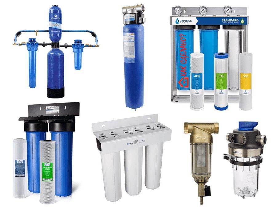 Как выбрать фильтр для воды: какой фильтр лучше + виды фильтров для очистки воды