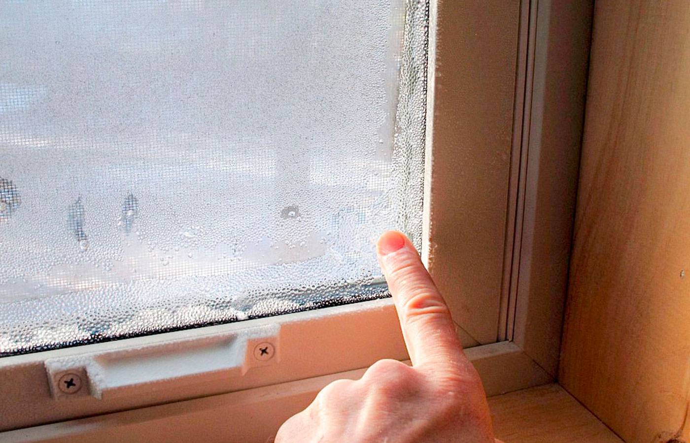 Почему потеют пластиковые окна изнутри дома или квартиры, должен ли конденсат собираться снаружи? - шторы