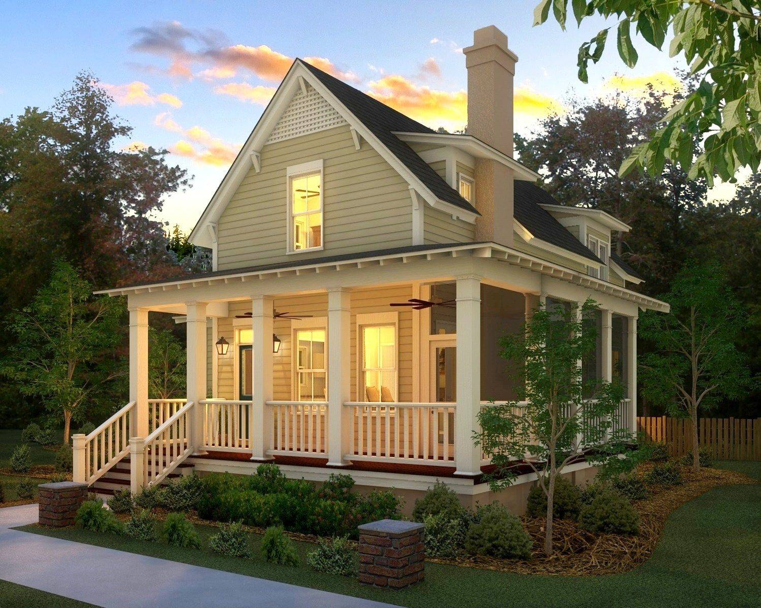 Одноэтажный дом с террасой: 175+ красивых проектов