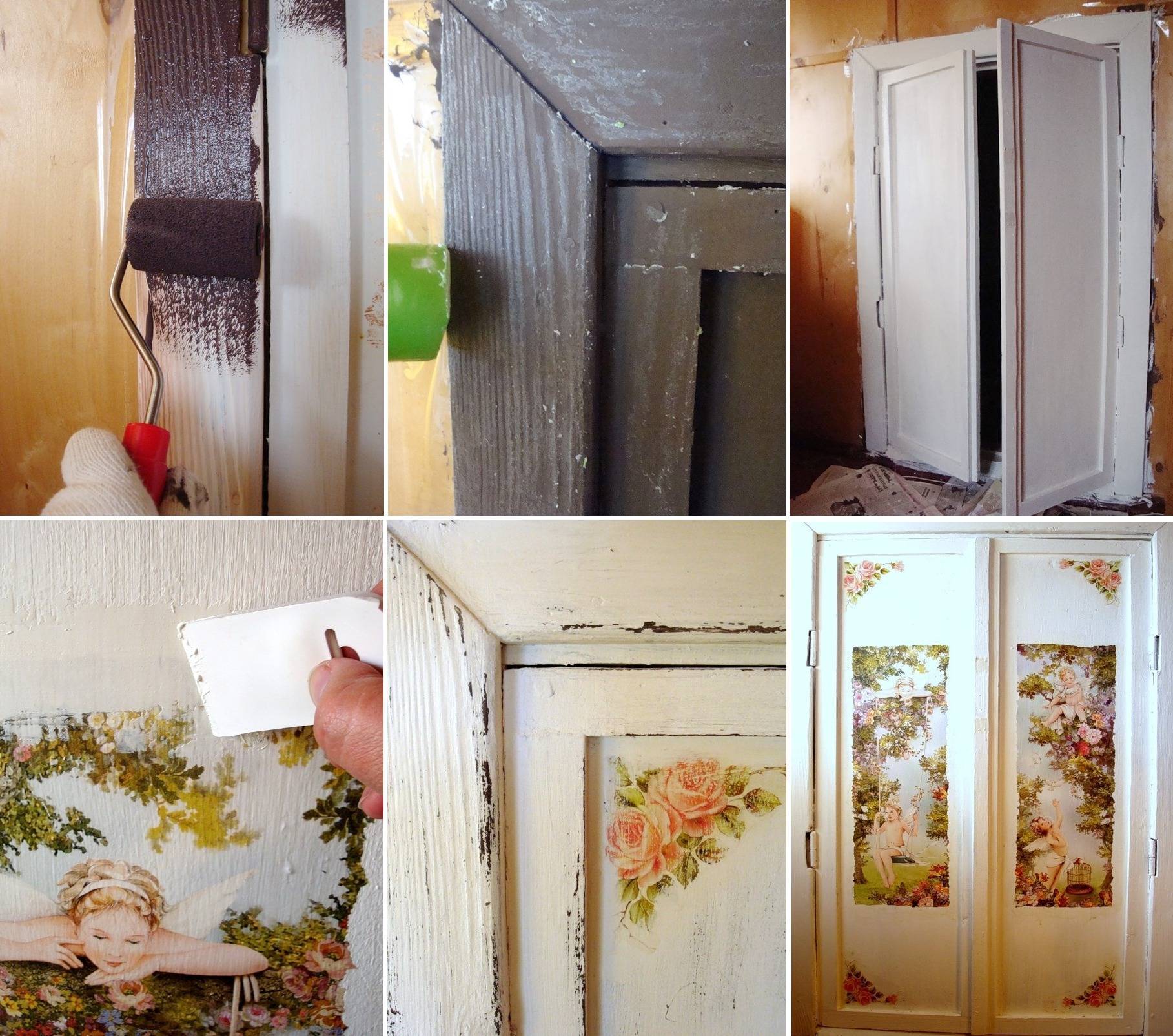 Как обновить межкомнатные двери своими руками: варианты | двери дома