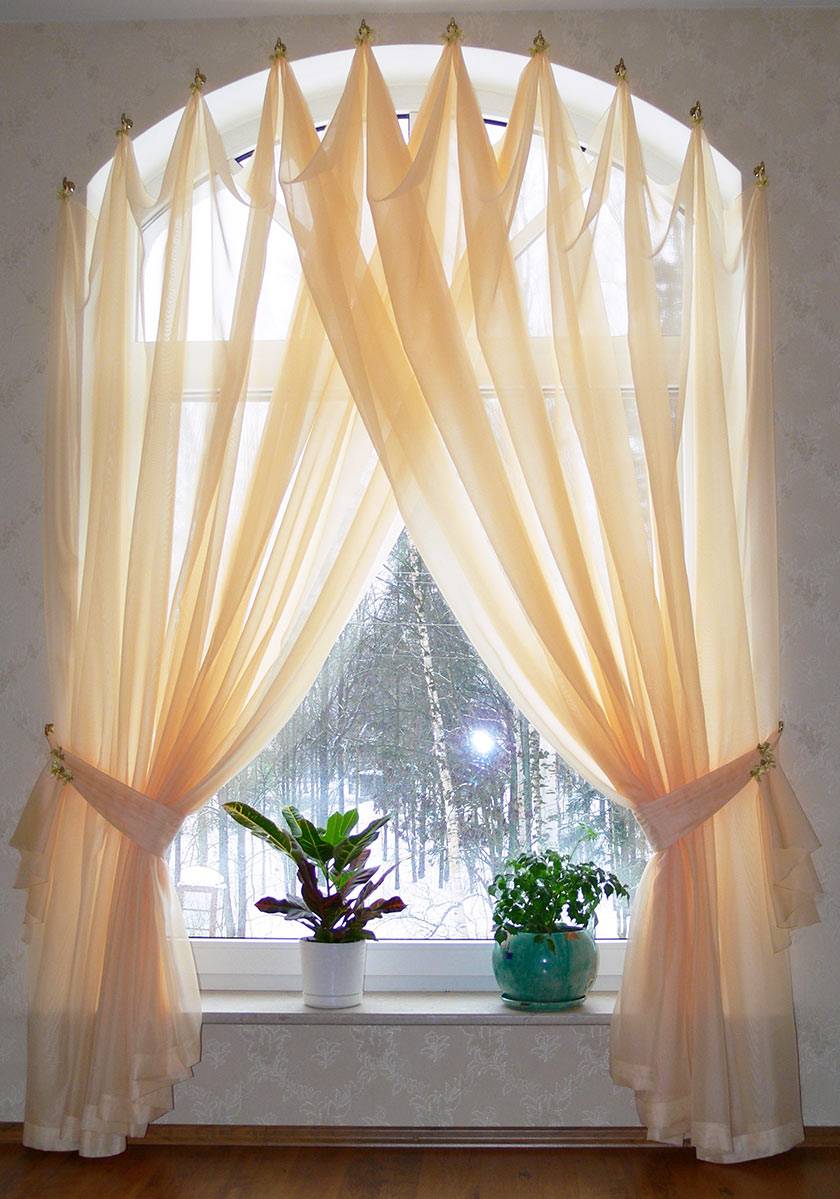 Как правильно и красиво вешать шторы в квартире