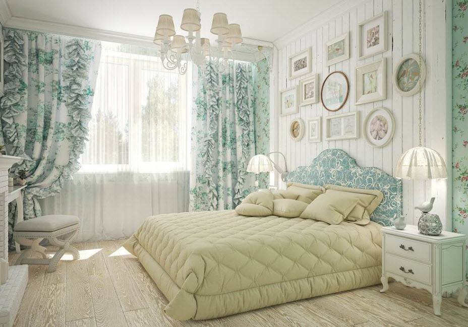 Спальня в стиле прованс: фото и описание