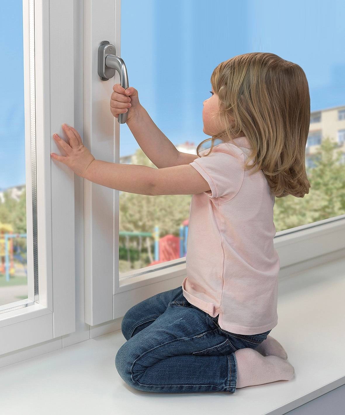 Защита от детей на окна, ограничители, фиксаторы, замки, заглушки, блокираторы для окон