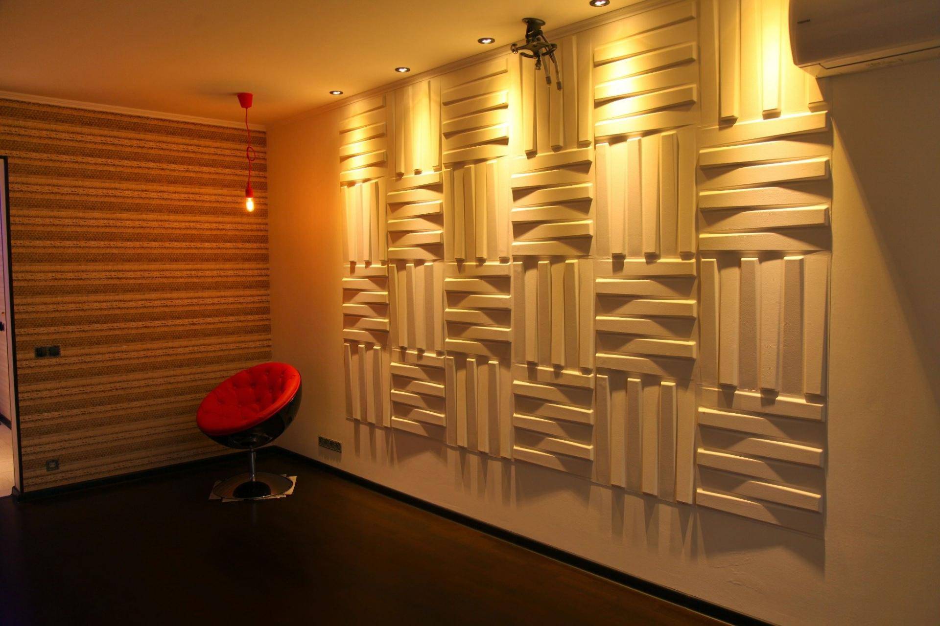 декоративные гипсовые панели для внутренней отделки стен в интерьере