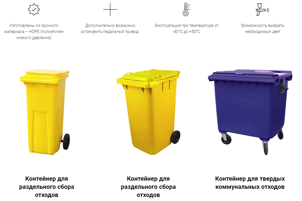 Контейнерная площадка для мусора: с ограждением и навесом