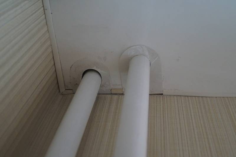 Обвод трубы на натяжном потолке: подробные инструкции с фото и видео