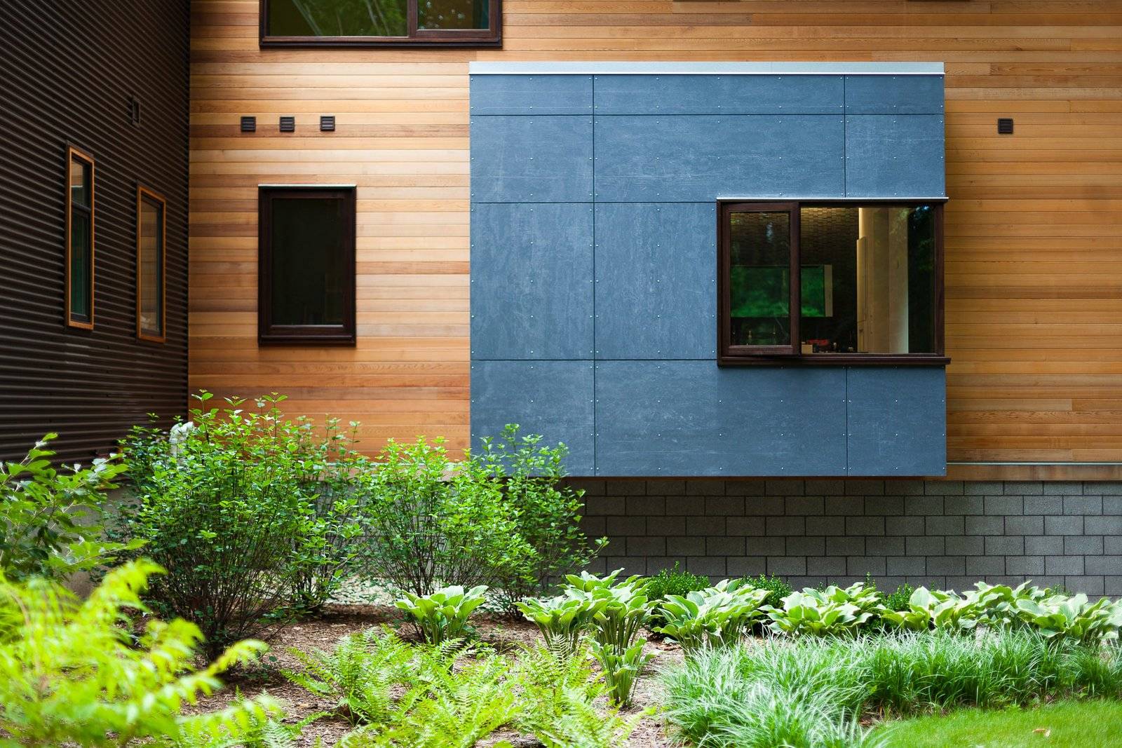 Цементные доски для отделки фасада и интерьера: идеи на 100 лет вперёд