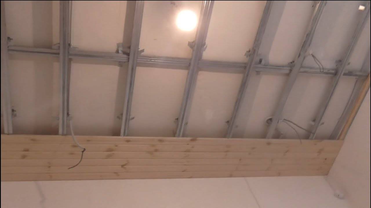 Потолок из панелей пвх своими руками - порядок монтажа