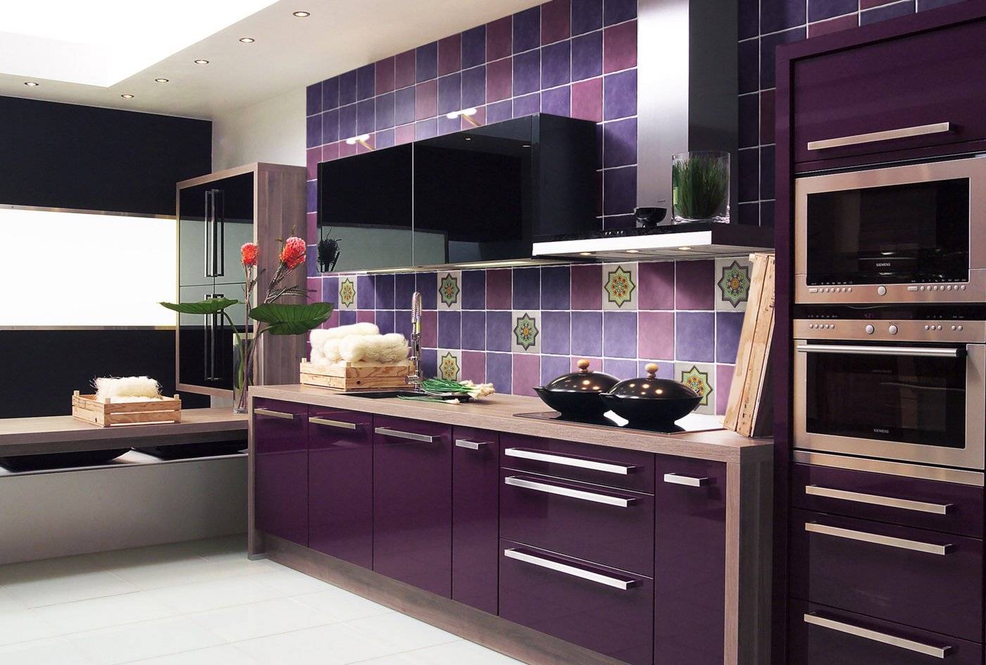 Бордовые кухни: 100 фото дизайна реальных интерьеров кухни, идеи оформления