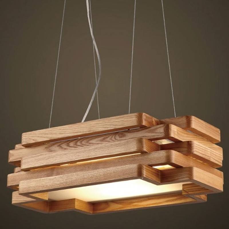 Светильники из дерева - лучшие модели и способы их установки (115 фото)