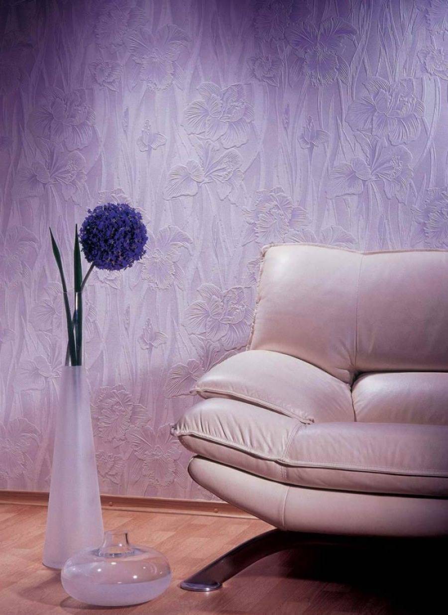 Обои под покраску в интерьере: преимущества, правила отделки стен и комбинирования цветов