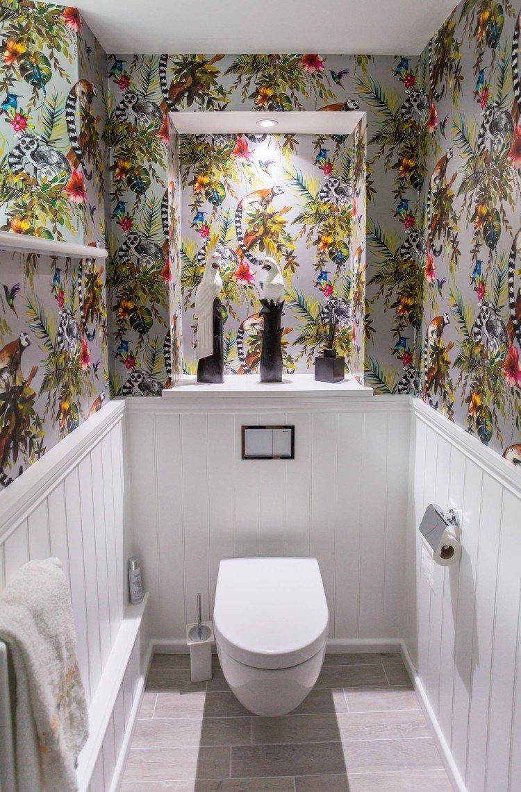 Дизайн туалетной комнаты панелями фото дизайн