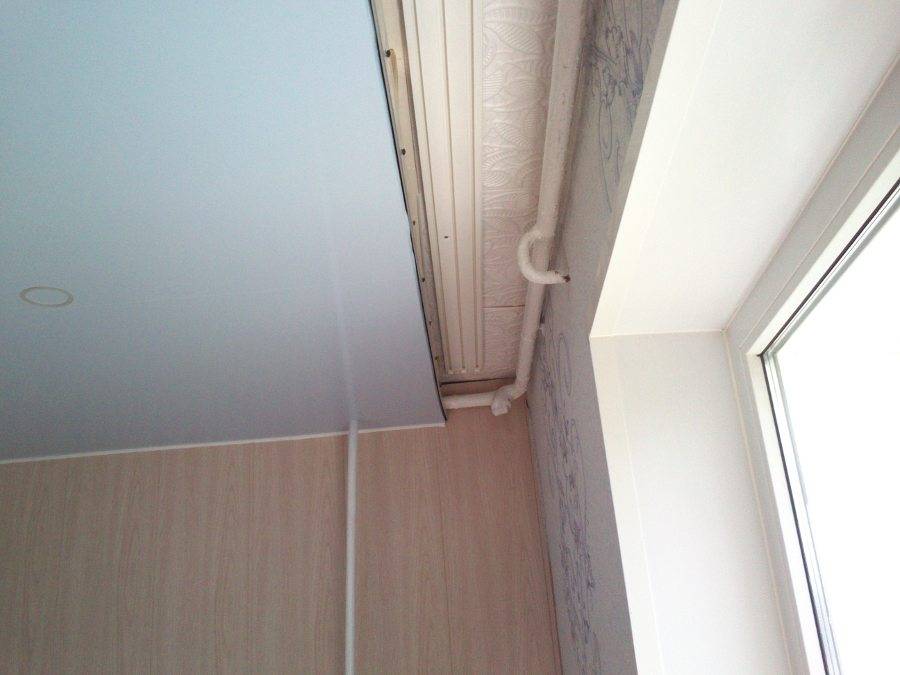 Как сделать нишу для штор в натяжном потолке?