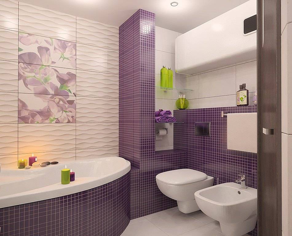 Плитка для современной ванной (50 фото) - дизайн, виды, правила выбора