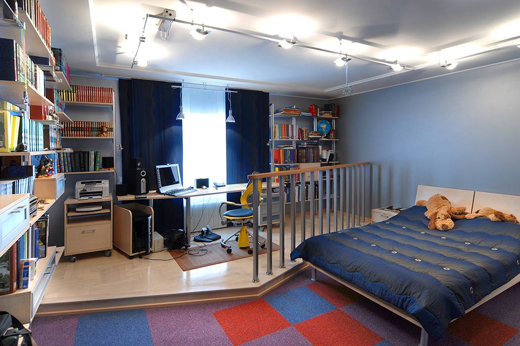 Натяжные потолки в детской комнате: 75 фото идей дизайна