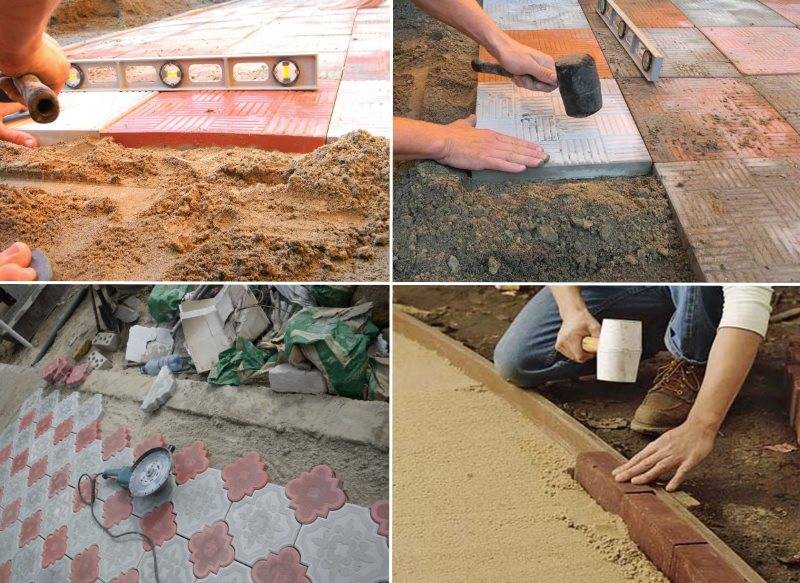 Изготовление тротуарной плитки в домашних условиях своими руками