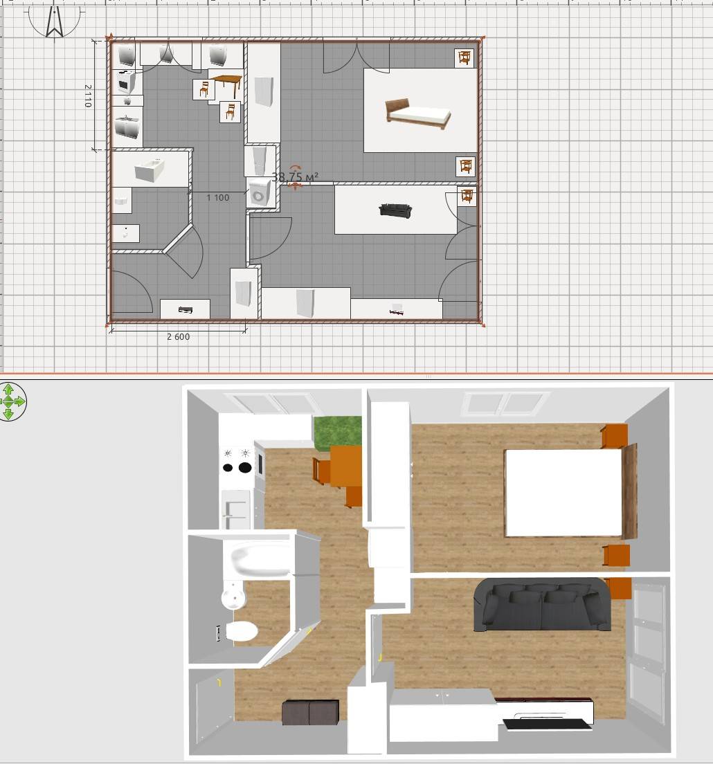 Перепланировка квартиры - дизайн интерьера и варианты перепланировки (видео + фото)