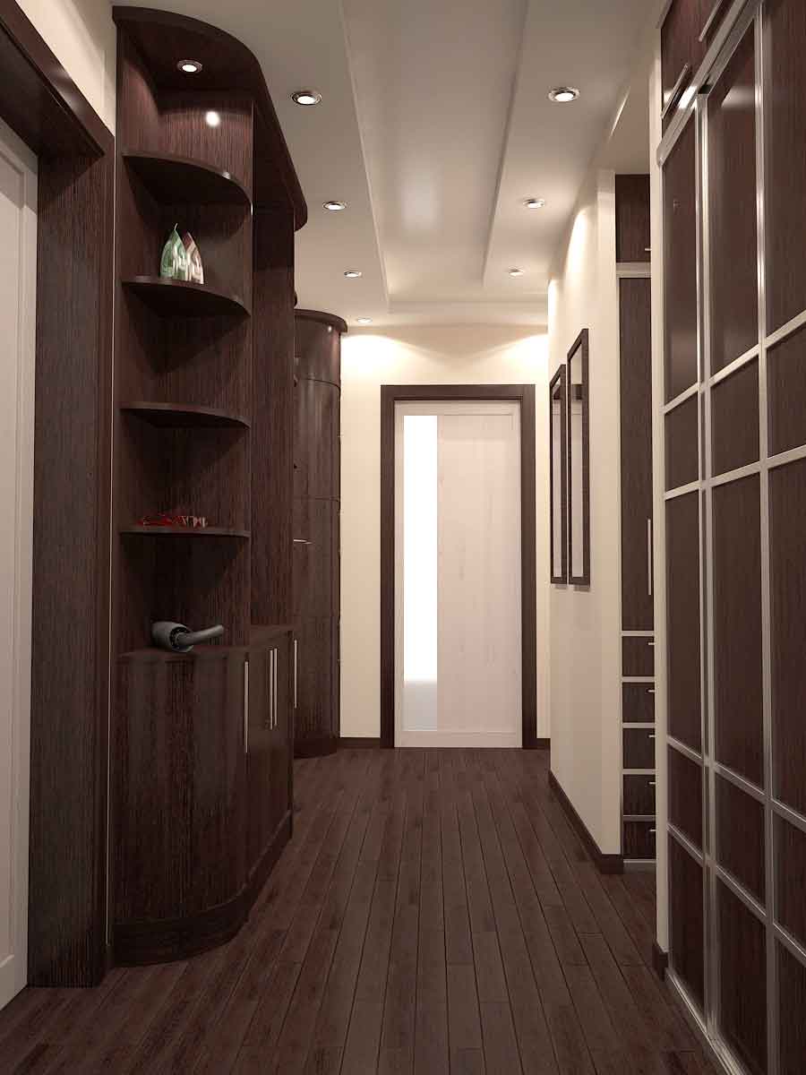 Оформление интерьера коридора в квартире панельного дома: 3 рекомендации