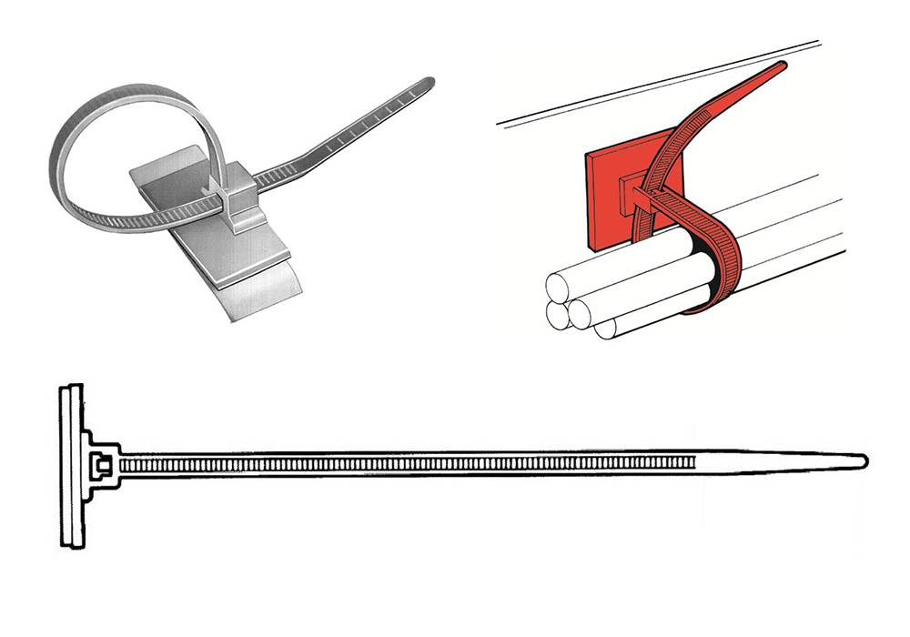 Виды кабельных стяжек для крепления проводов: преимущества и недостатки