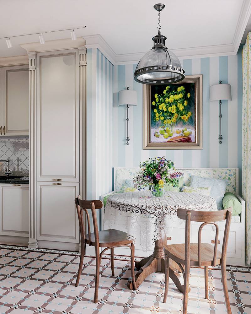 Кухонный интерьер во французском стиле: атмосфера уюта в каждой детали