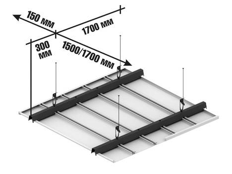 Реечный потолок бард - особенности и технология монтажа | мой домик