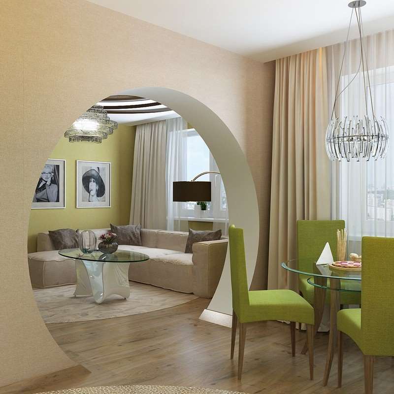Варианты дизайна интерьера трехкомнатной квартиры в 2021 году