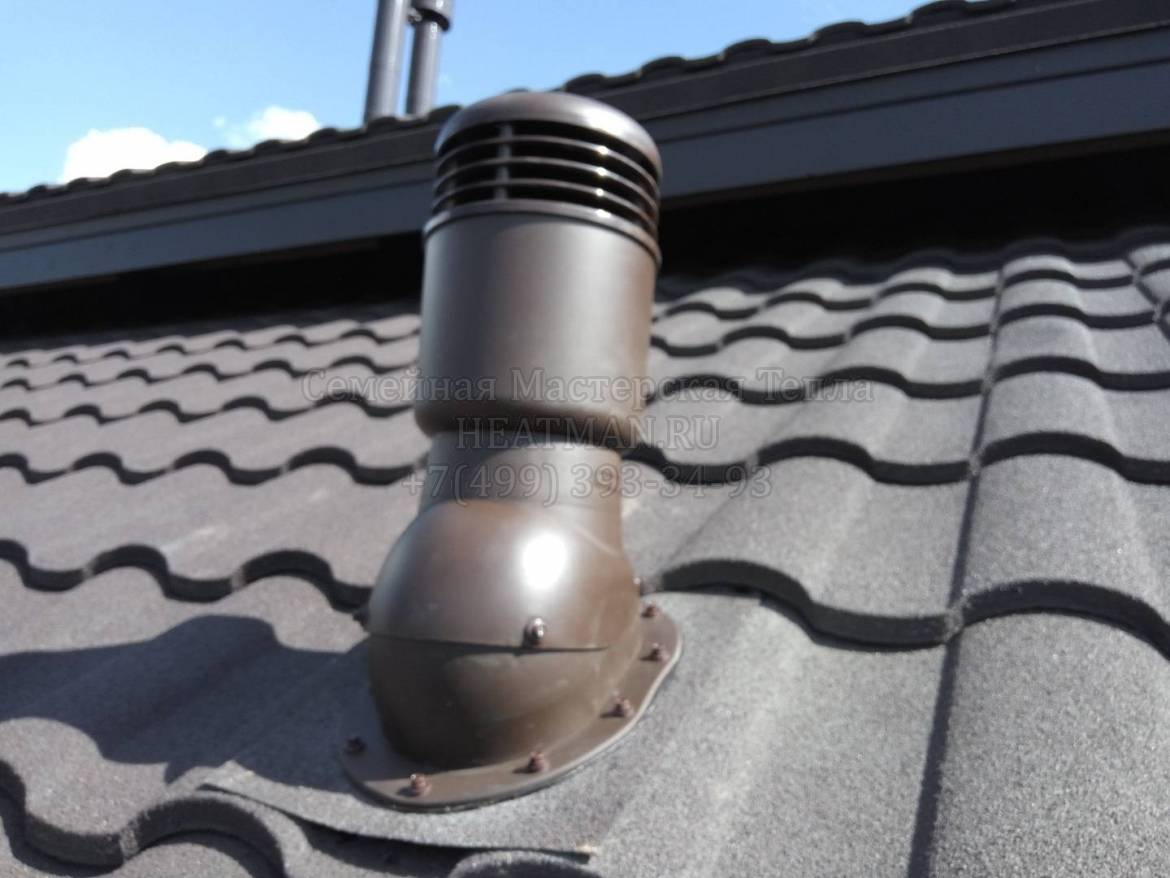 Вентиляционная труба на крышу. разновидности и особенности монтажа