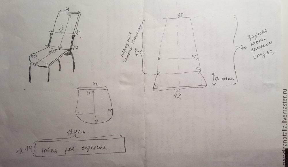 Чехлы на стулья своими руками: идеи и советы по пошиву, лучшие выкройки и пошаговая инструкция по шитью (110 фото и видео)