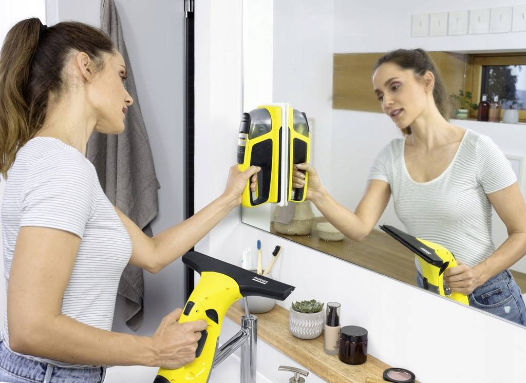 Как выбрать и пользоваться «керхером» для мытья окон