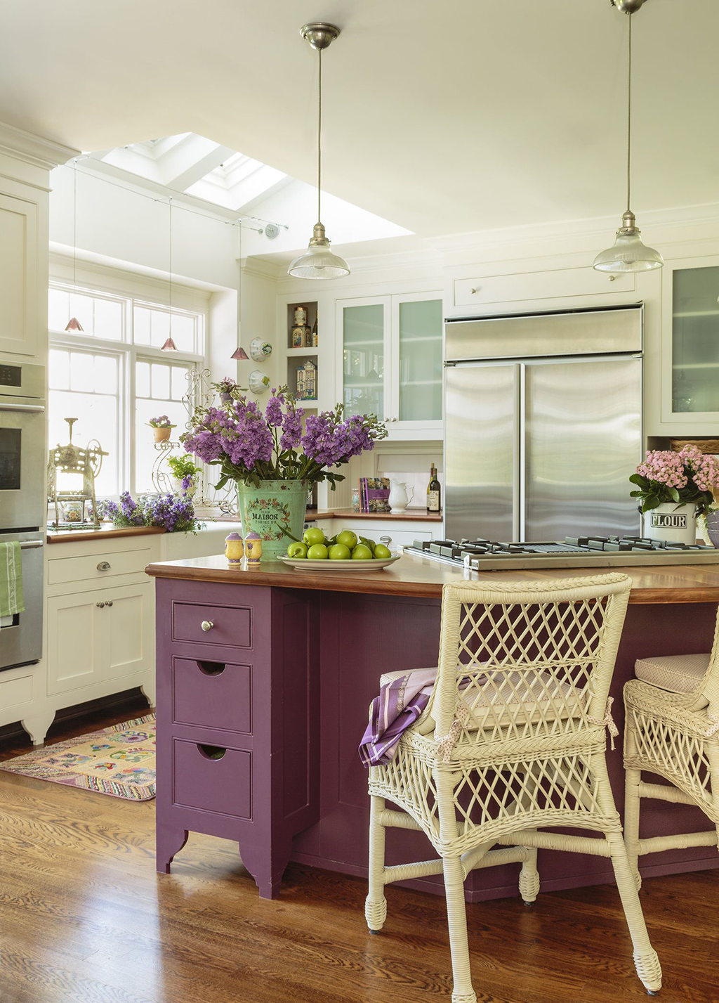 Сочетание цветов в кухонной мебели | домфронт