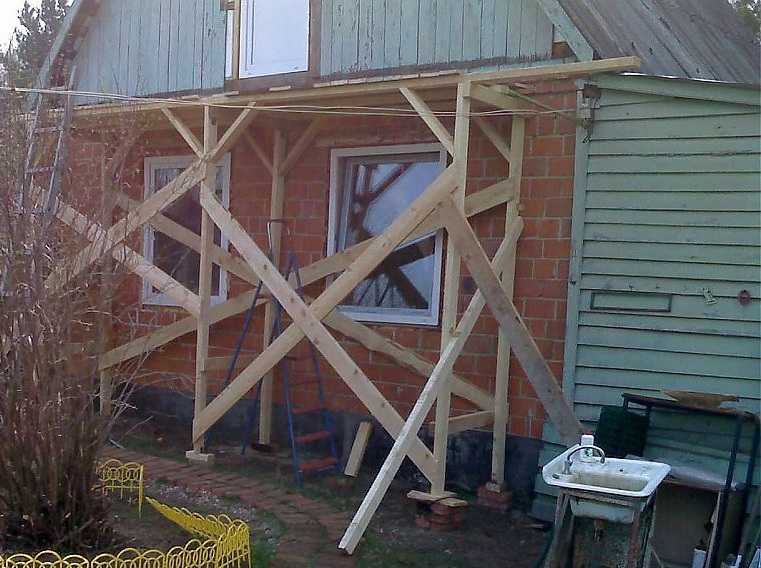 Какие строительные леса бывают и как их самостоятельно сделать