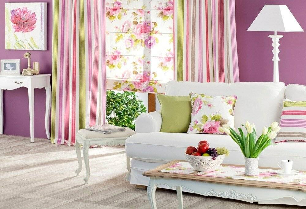 Как подобрать шторы к обоям или к мебели по цвету - 12 фото