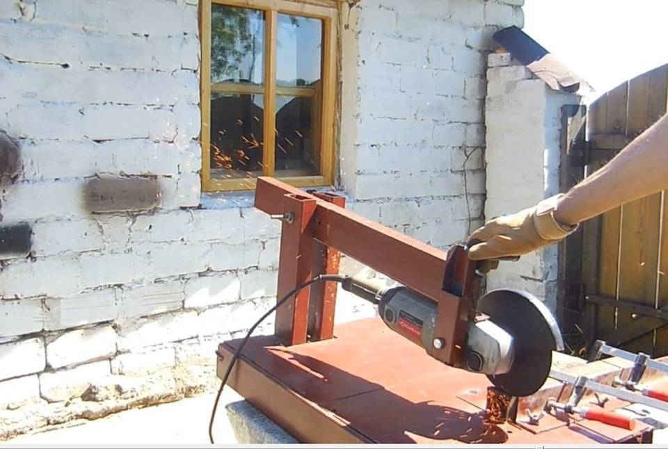 Отрезной станок из болгарки своими руками: преимущества самодельного оборудования, как сделать станок из ушм