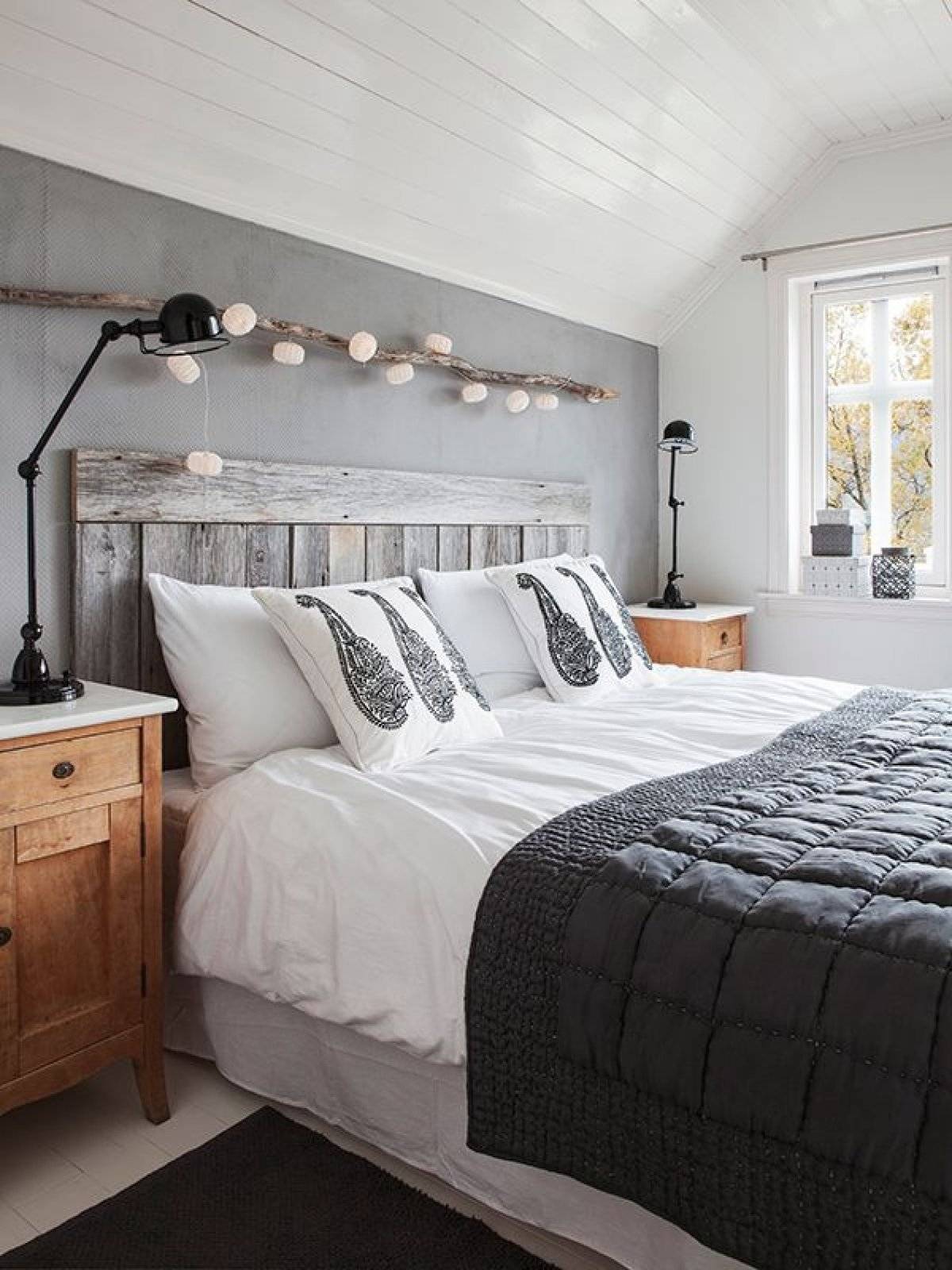 Дизайн спальни в скандинавском стиле (65 фото)