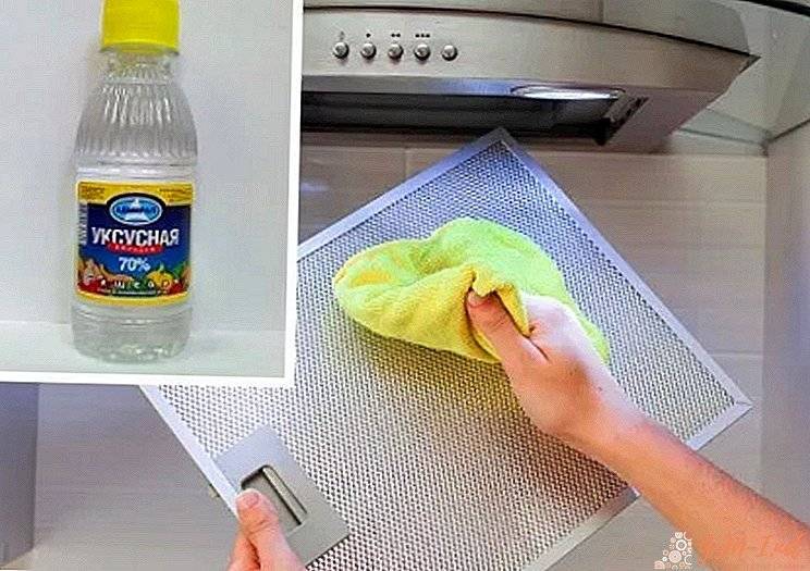 Как отмыть кухонную мебель от жира