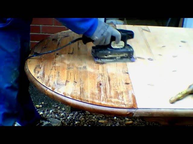 Восстановление мебели из дерева