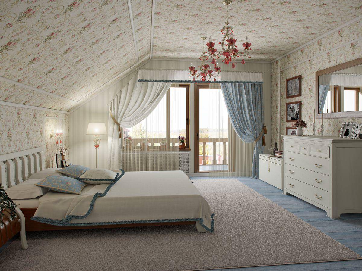 Обустройство спальни на мансарде оригинальный дизайн: 20 стильных фото