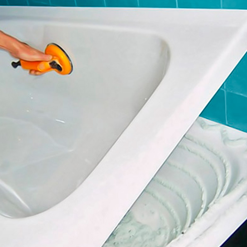 Технология поэтапной эмалировки чугунной ванны