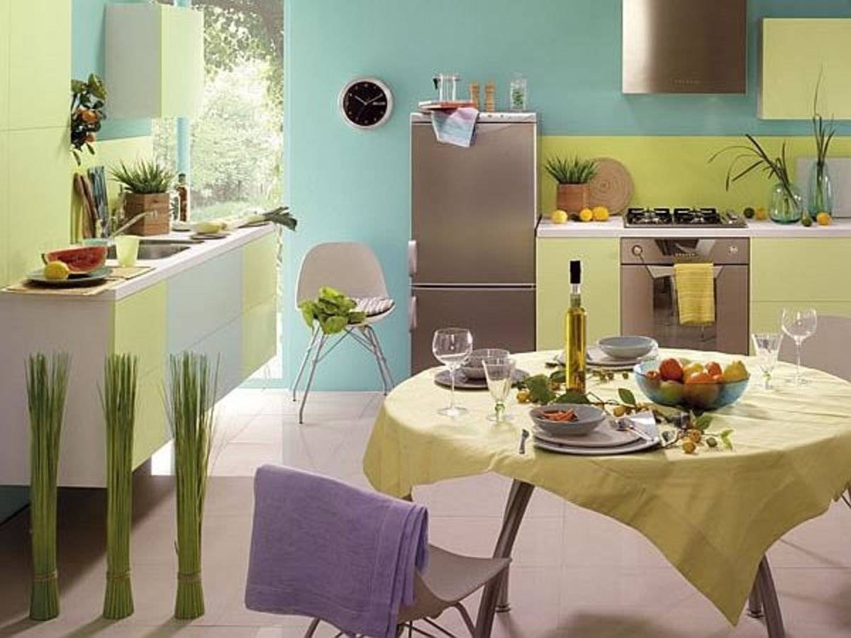 Грамотное сочетание и комбинирование цветов в интерьере кухни
