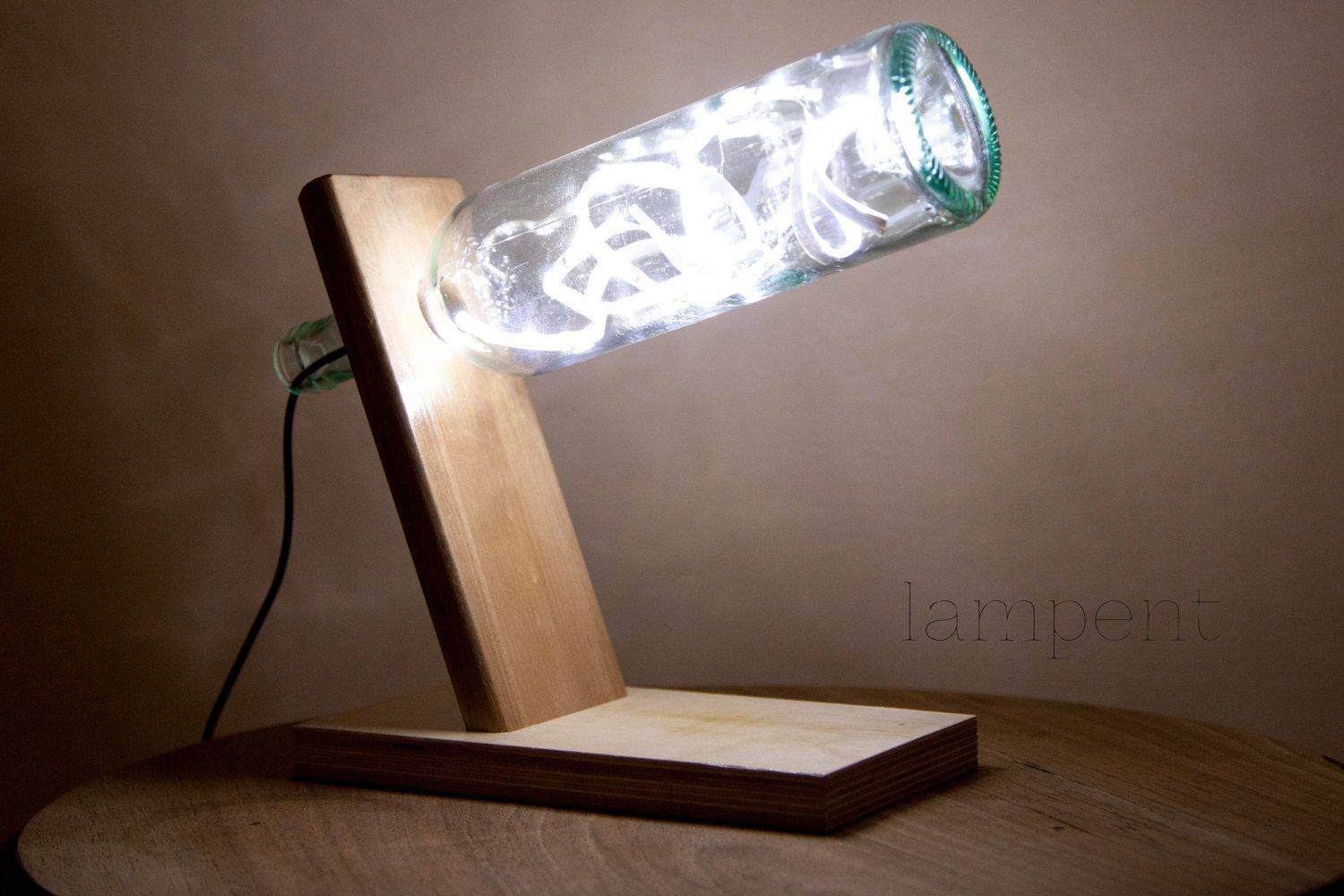 Como hacer una lámpara de mesa