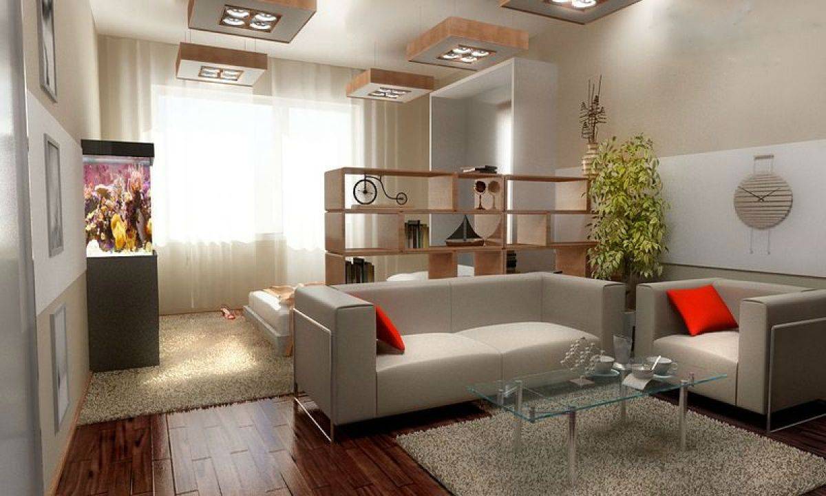 Как обустроить однокомнатную квартиру, как функционально обставить маленькую квартиру стильно и недорого