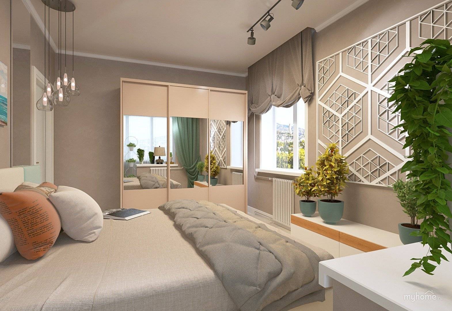 Спальня совмещенная с балконом — 20 необычных фото дизайна