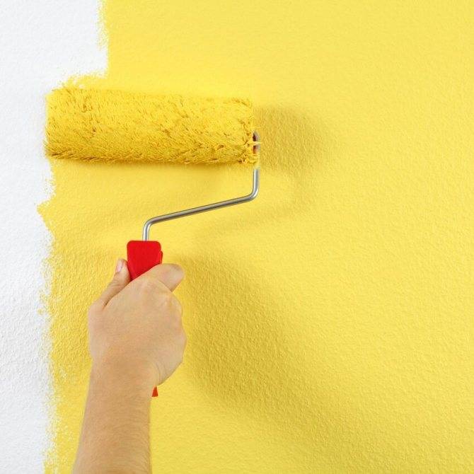 Покраска стен водоэмульсионной краской своими руками + видео