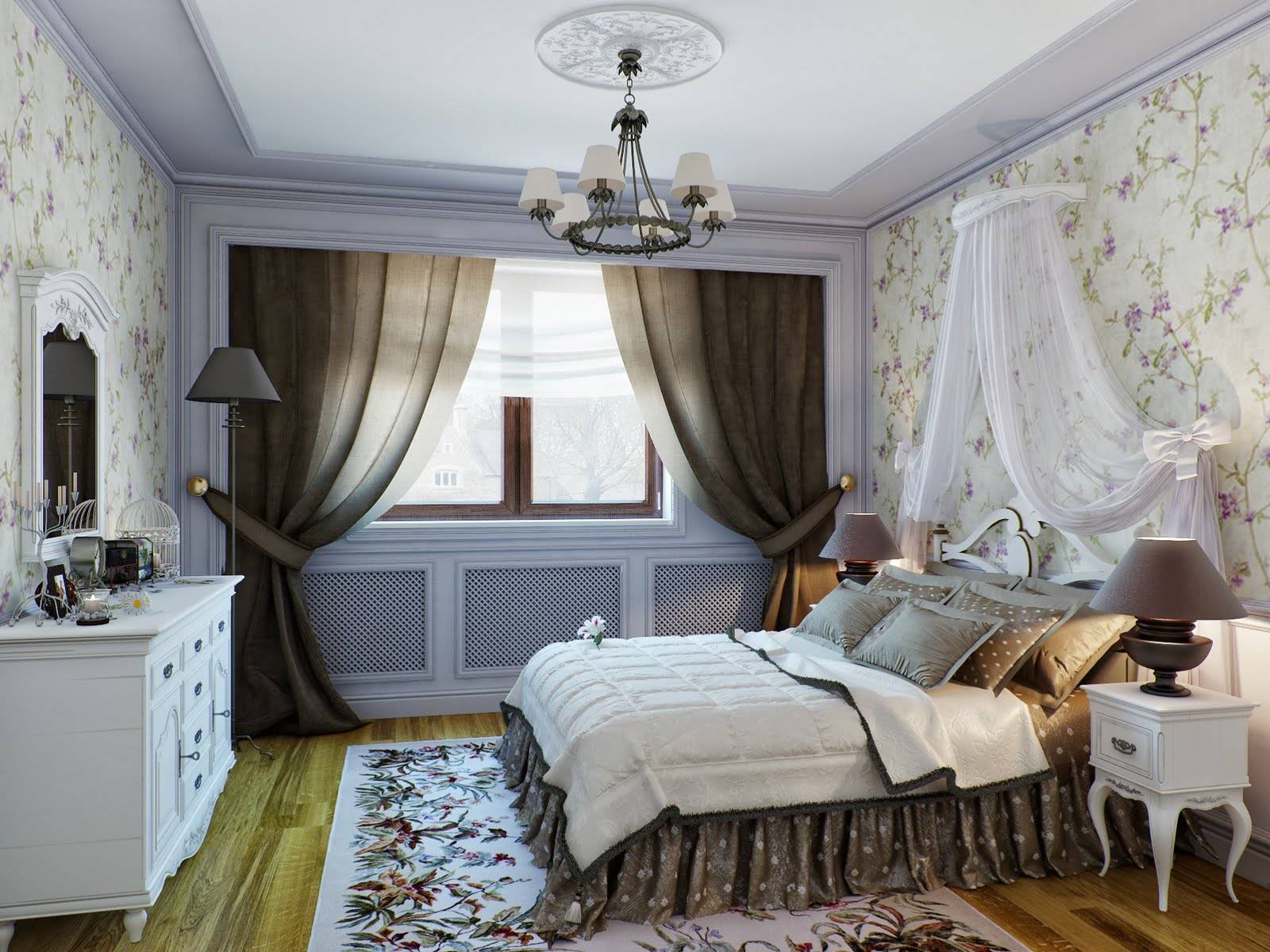 Спальня в стиле прованс: фото интерьер своими руками