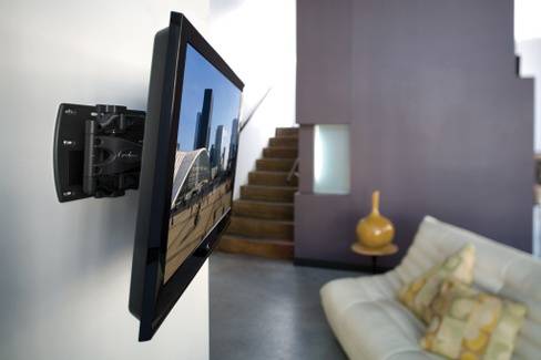 Крепление для телевизора на стену: виды кронштейнов, как правильно повесить, изготовление самодельного крепежа